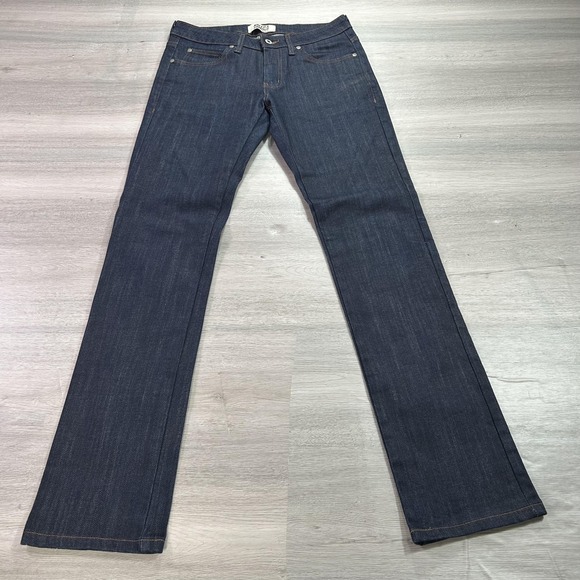 Naked & Famous Jeans Mens 32x33 Blue Indigo Power Stretch SkinnyGuy Denim